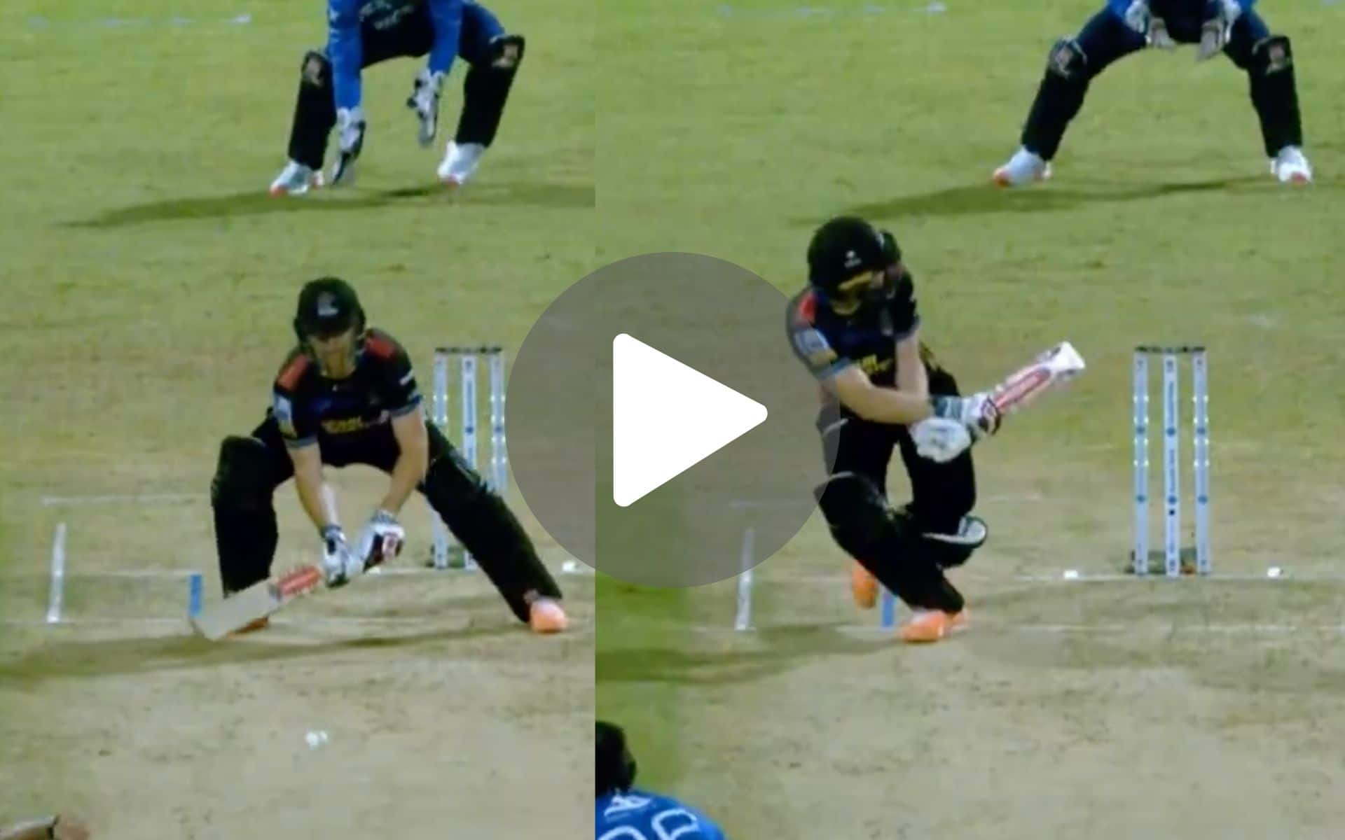 [Watch] Sam Billings Turns AB de Villiers To Play An Outrageous Unorthodox Shot In CPL 2024